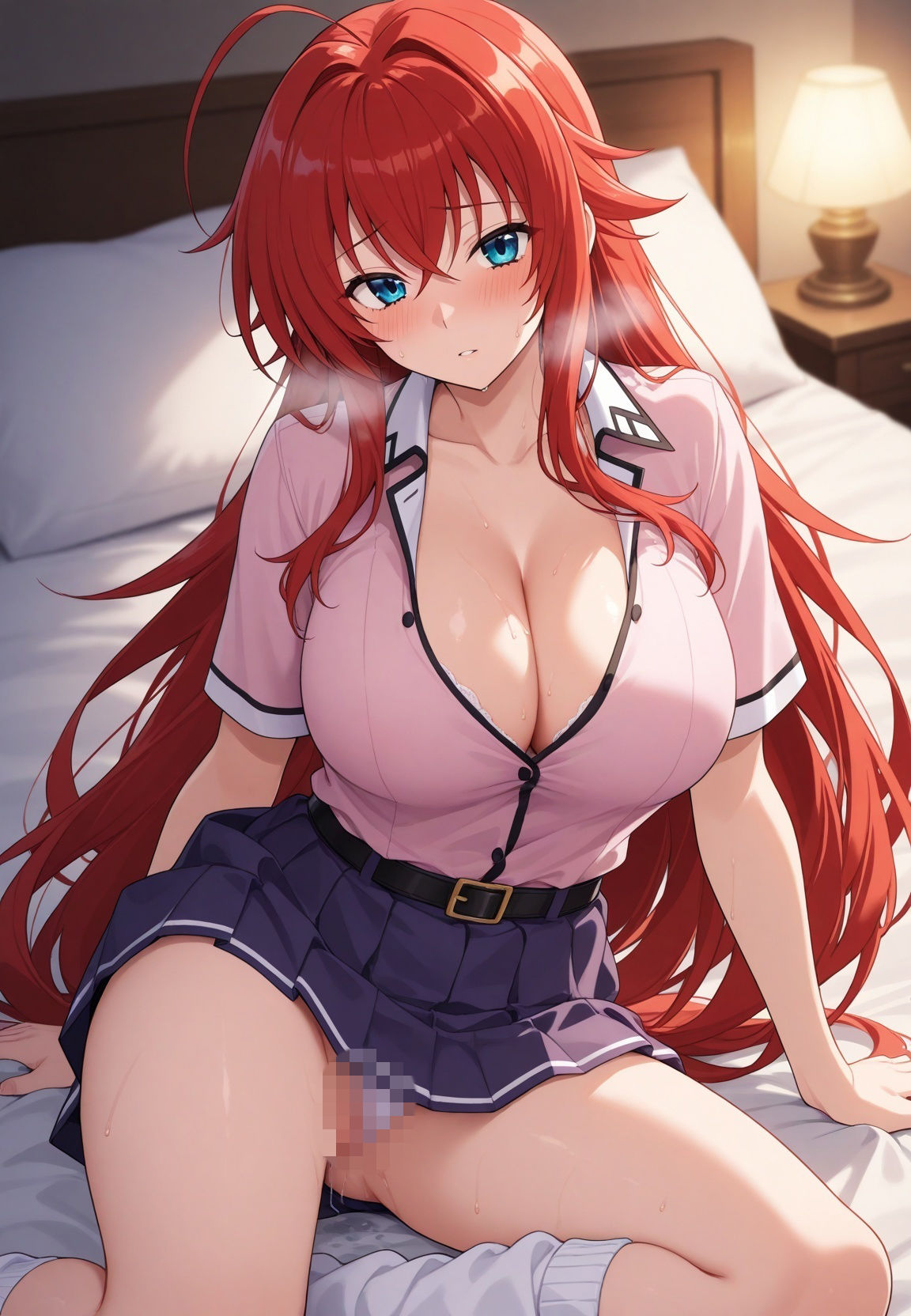 姉の部屋から漏れる喘ぎ声がうるさくて ハ〇スクールD×D - サンプル画像 6