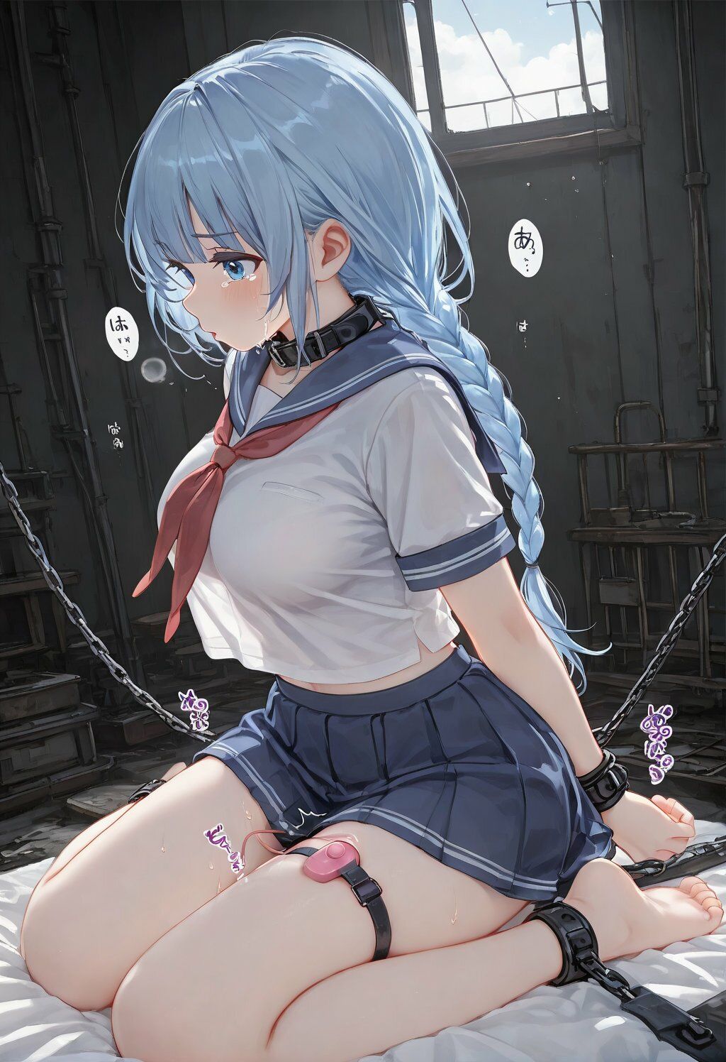 JK触手・スライム・拘束・痴● CG集18 - サンプル画像 6