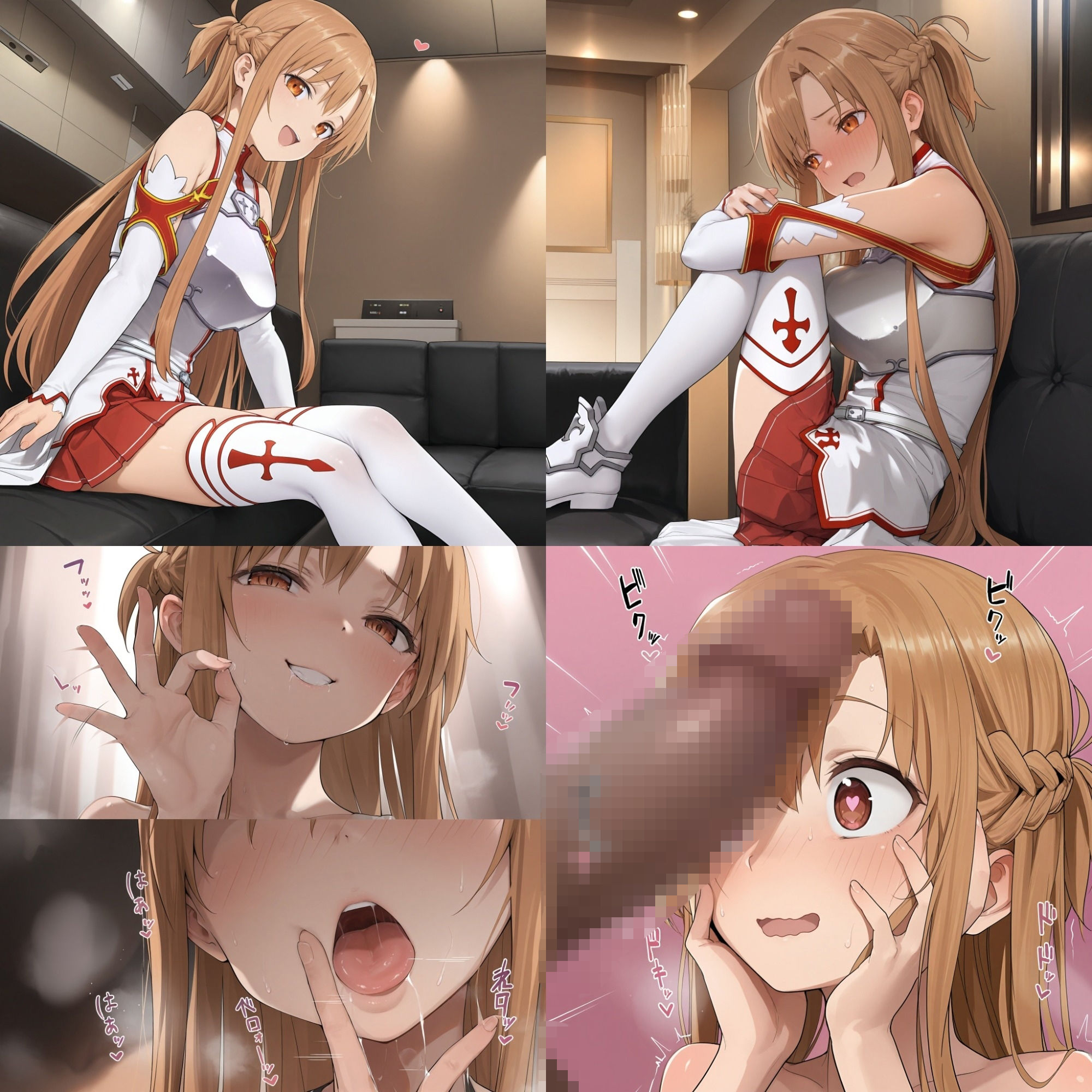 極上生中風俗〜時間無制限×いちゃラブ×濃密ご奉仕〜 -ア◯ナ（SAO）- - サンプル画像 2