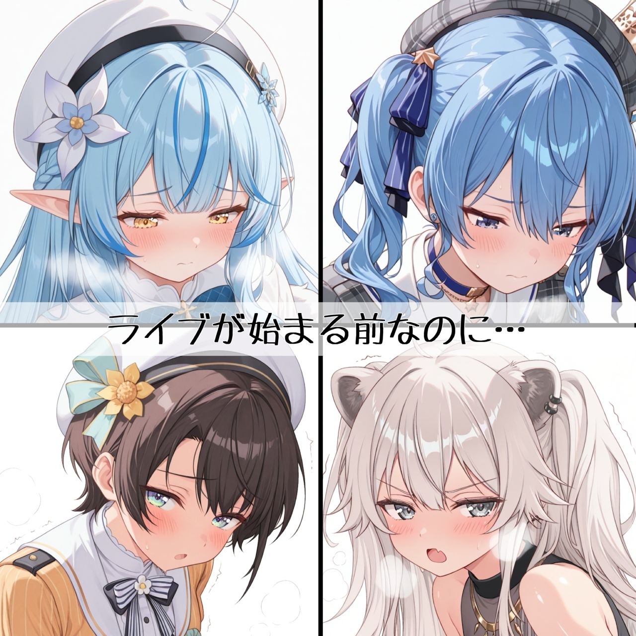 ライブ前に専属スタッフのあなたが「オナニー」の仕方を教えてしこしこが止まらなくなるVTuber - サンプル画像 2