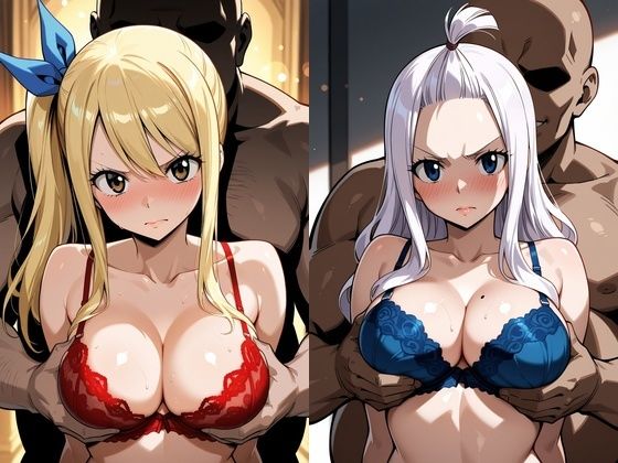 弱みを握られチ●ポを受け入れたところ快感を教え込まれ陥落【ル●シィ＆ミラ・●ェーン】 - サンプル画像 1