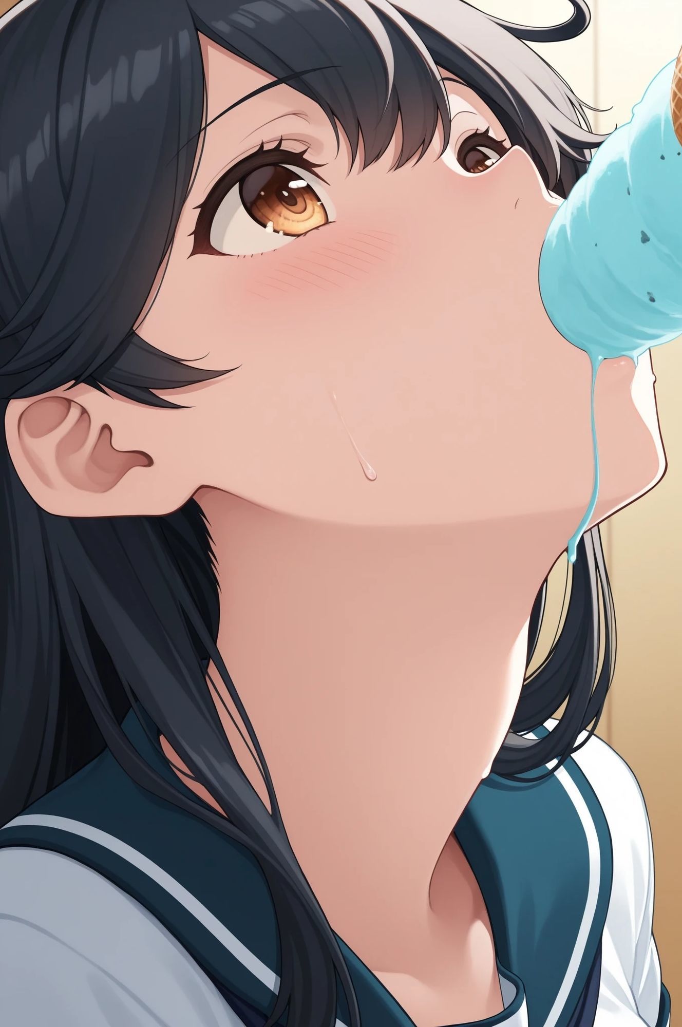 虹かけ誌 艦隊これくしょん  イラスト集30 潮 - サンプル画像 4