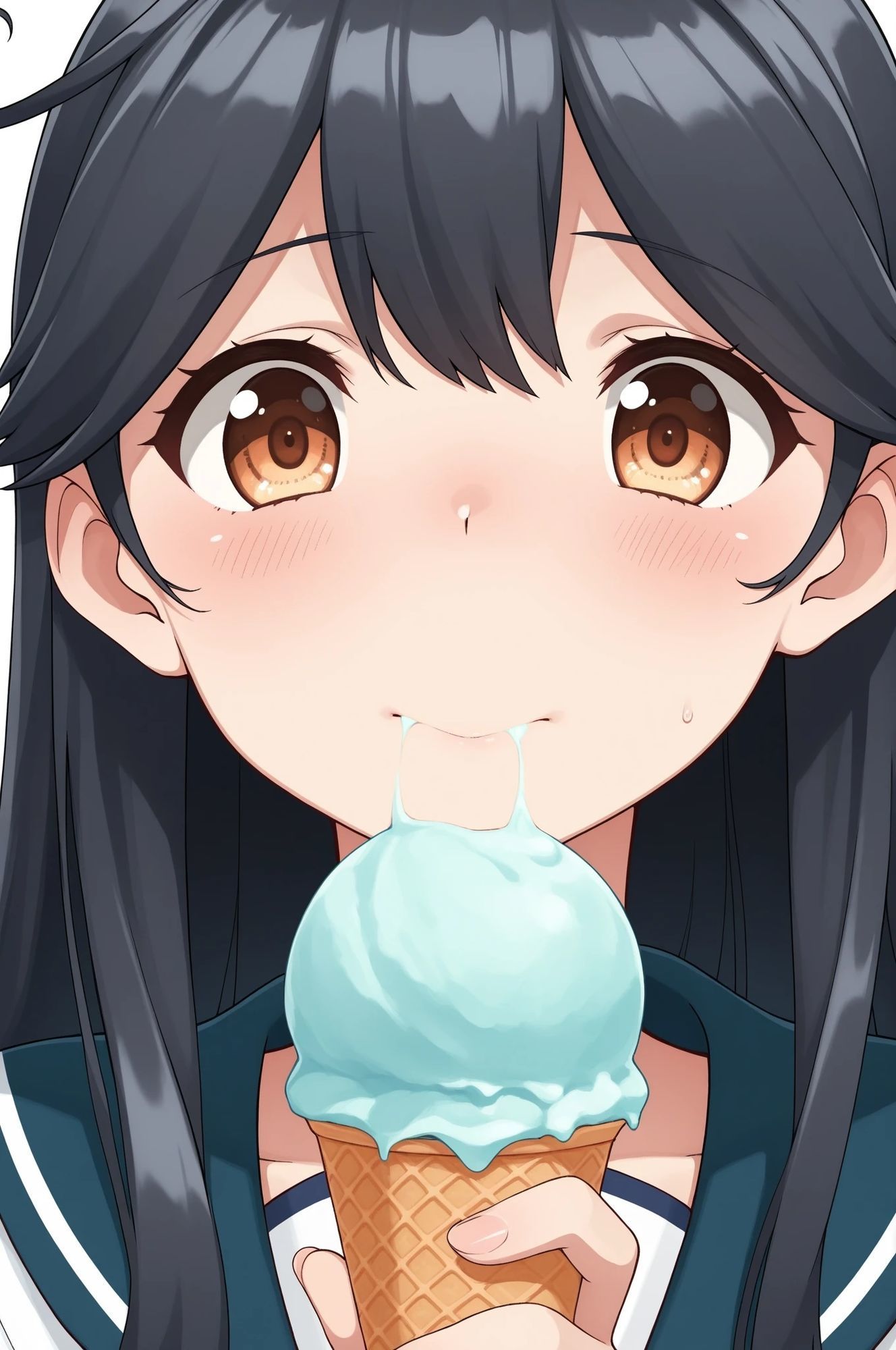 虹かけ誌 艦隊これくしょん  イラスト集30 潮 - サンプル画像 7