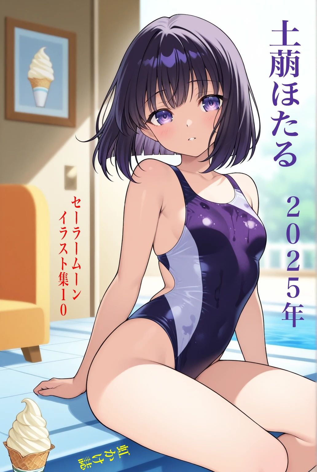 虹かけ誌  セーラームーン  イラスト集10 土萠ほたる  2025年版 - サンプル画像 1