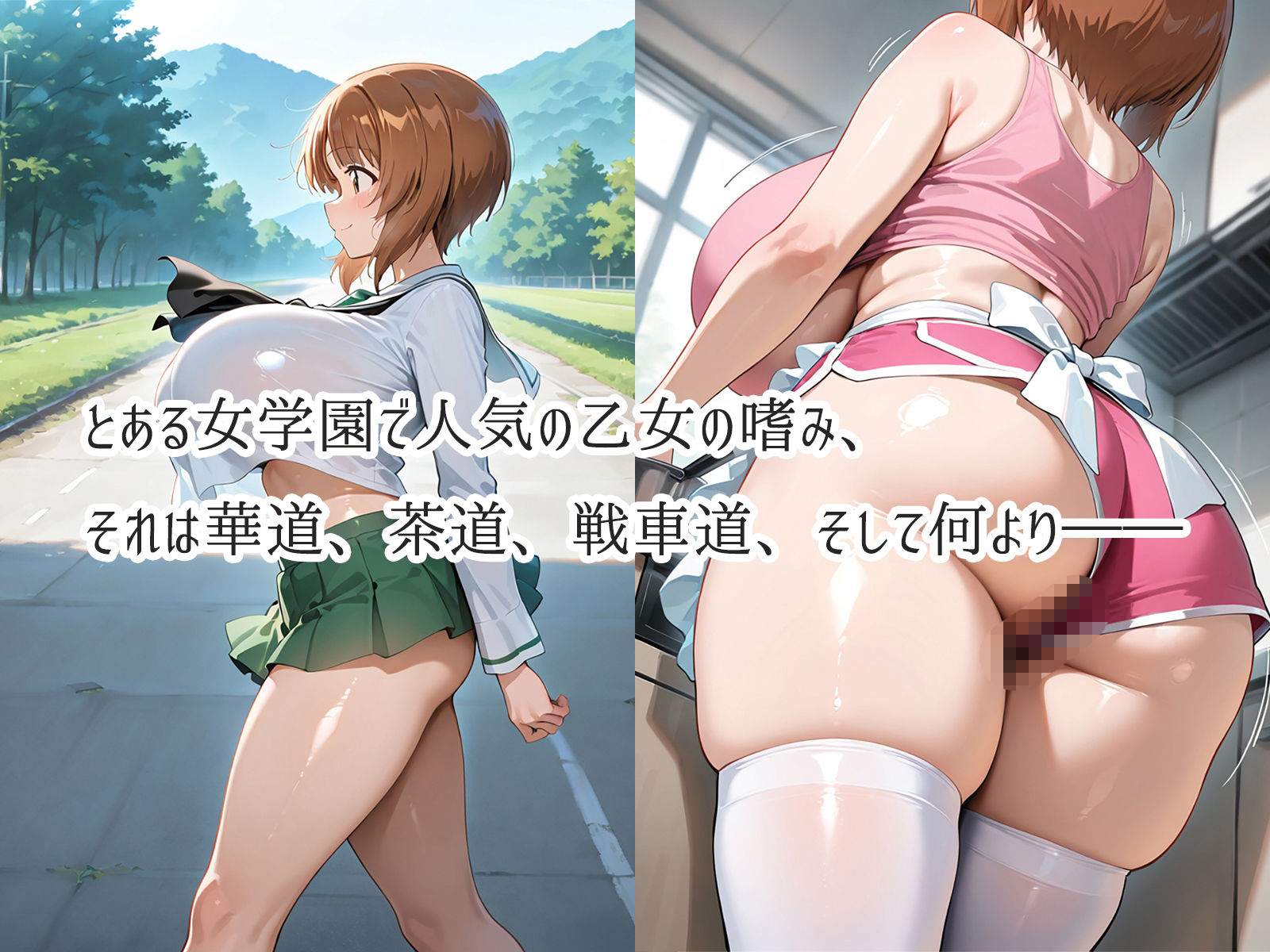 シコシコ作戦です！:西○みほ編 - サンプル画像 1