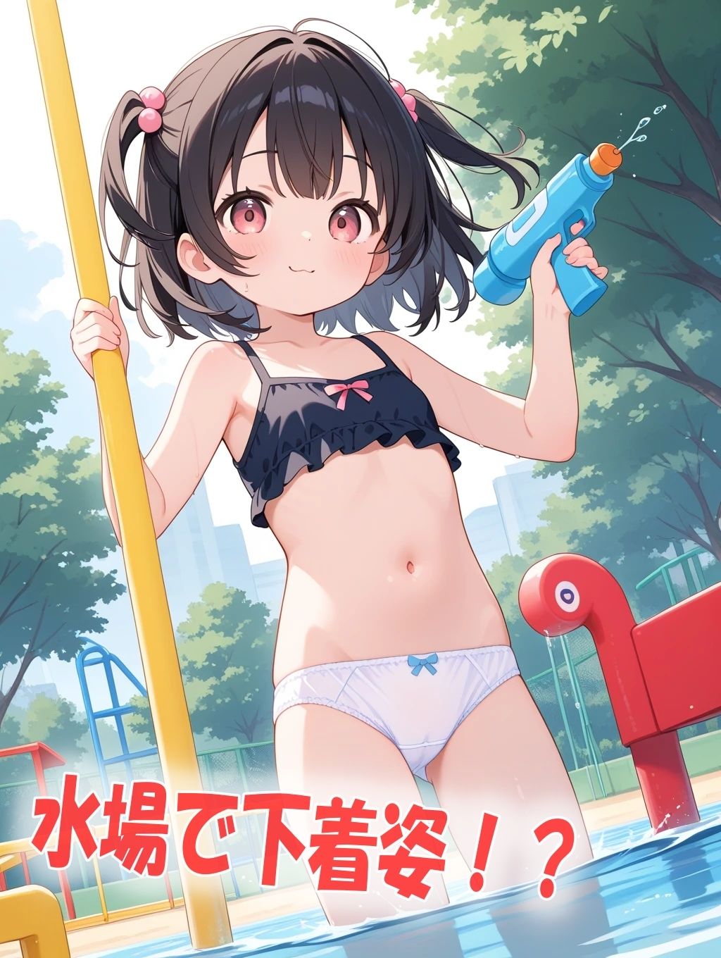 公園でメス〇キを観察してたらパラダイスだったイラスト300枚 - サンプル画像 1