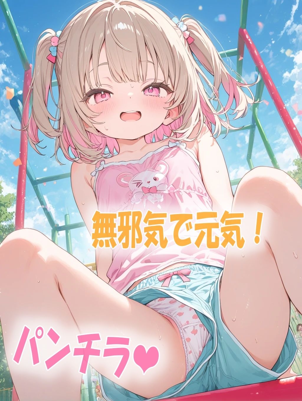 公園でメス〇キを観察してたらパラダイスだったイラスト300枚 - サンプル画像 4