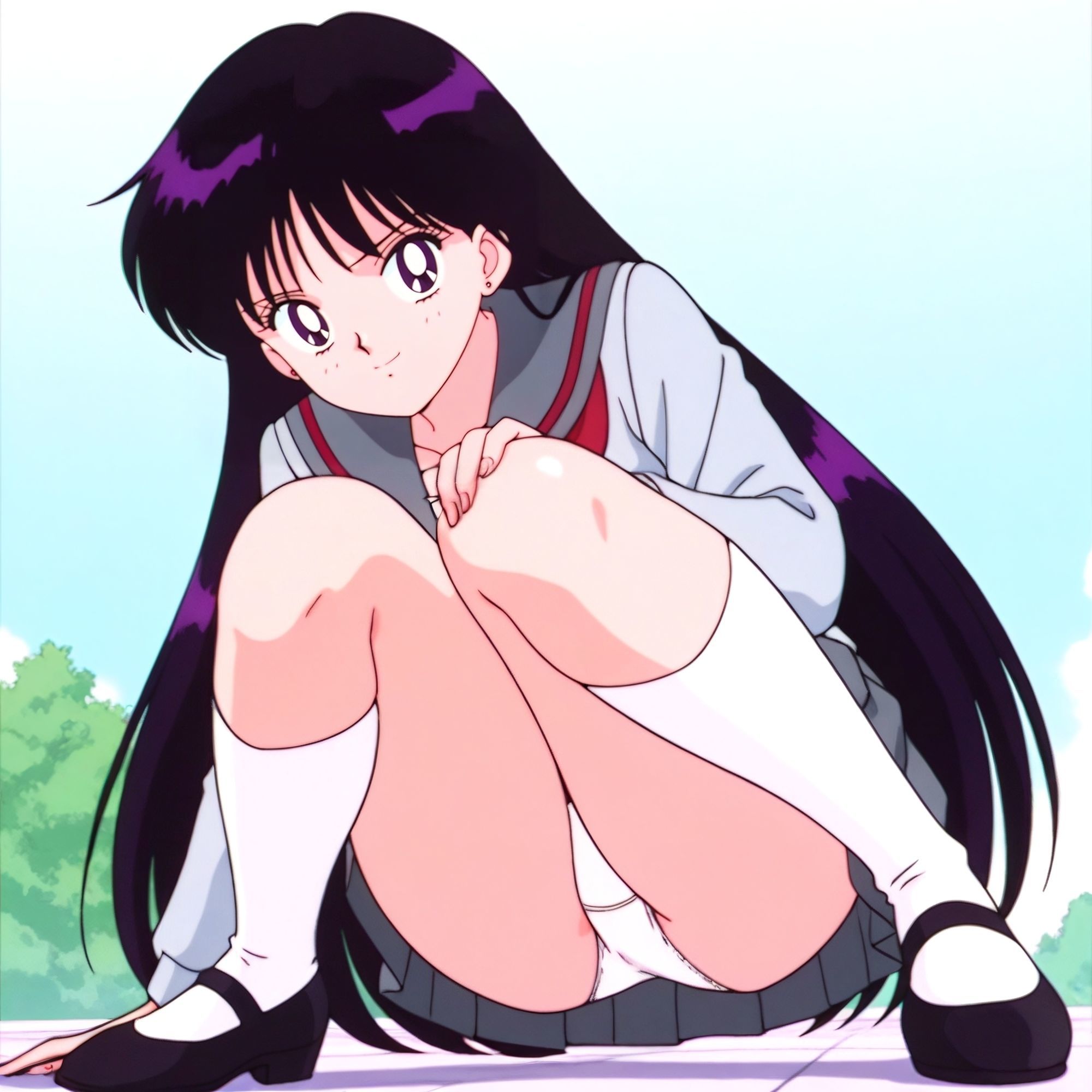 火野〇イパンチラCG集（全100枚）＋簡易パンチラアニメ10本セット_model2 - サンプル画像 1