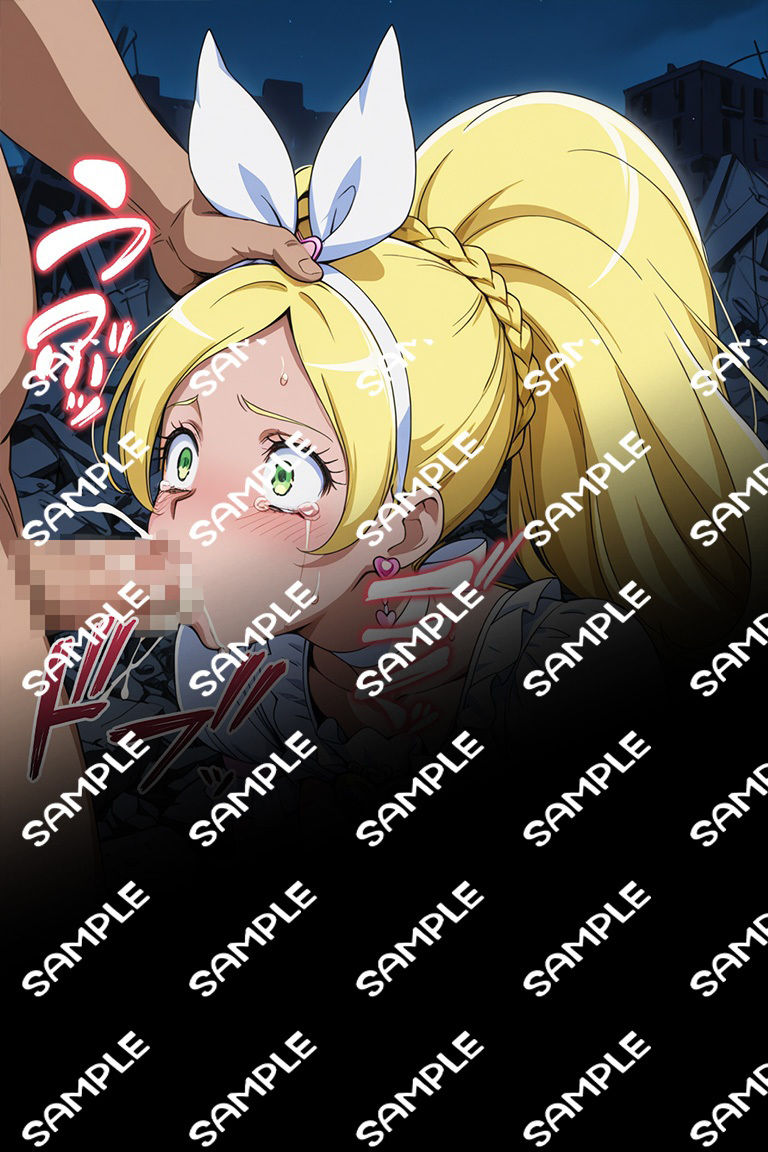 変身ヒロイン×辱 スイートプ●キュア♪ キュ●リズム敗北初セックス - サンプル画像 7
