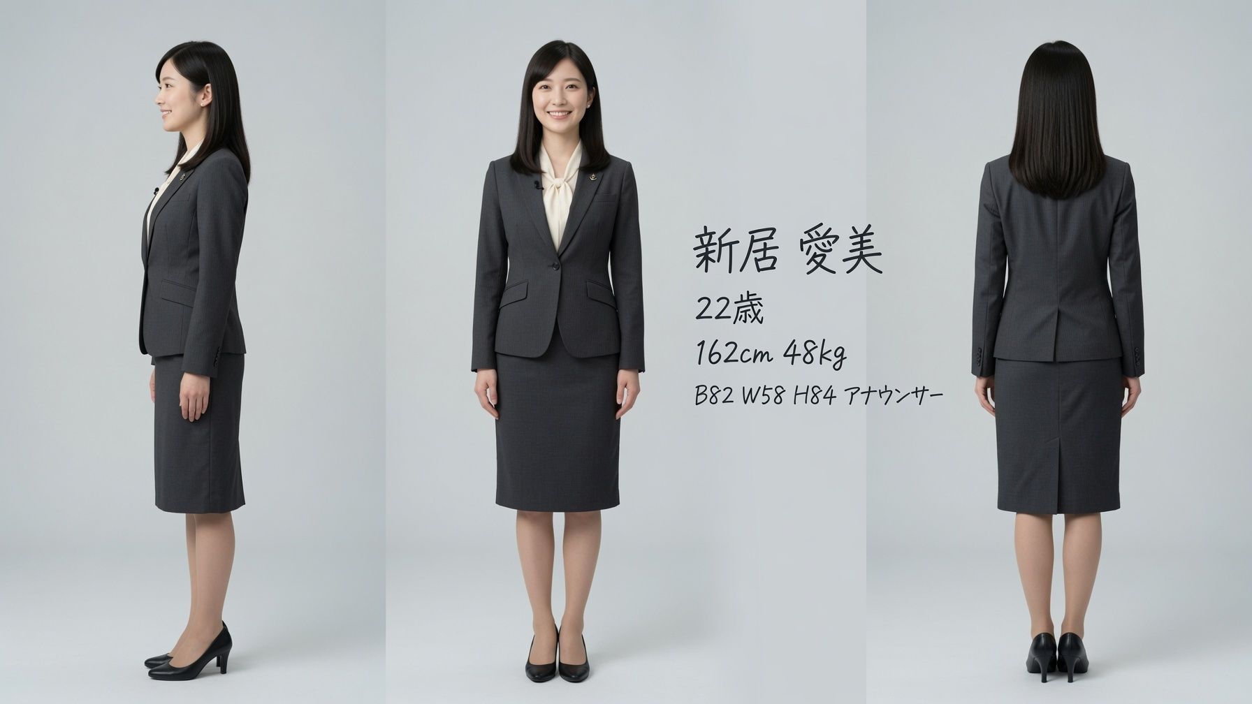 私のお仕事図鑑_アナウンサー新居愛美 - サンプル画像 2