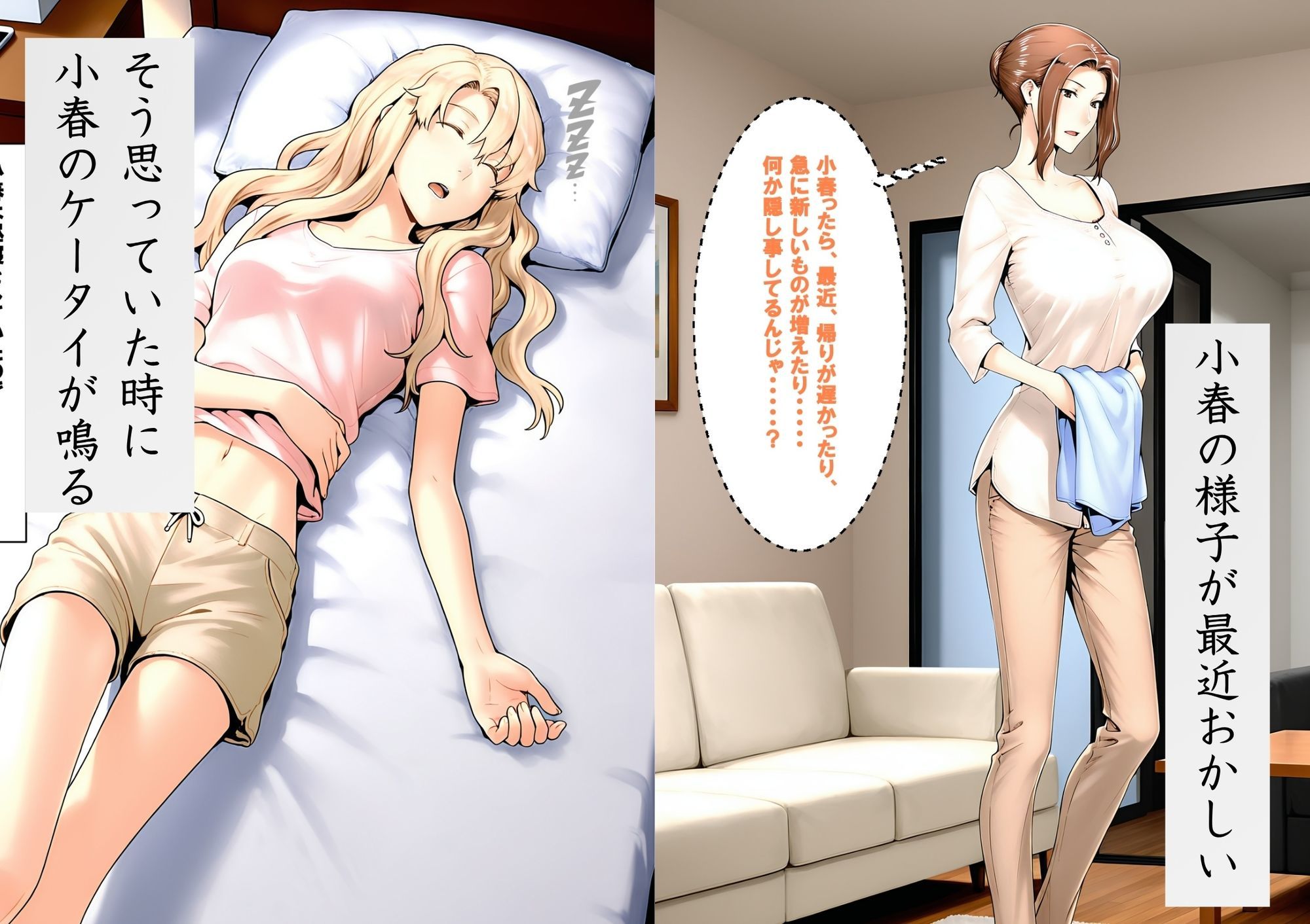 愛娘のために堕ちた母卑劣な男に犯●れ続けた夜 - サンプル画像 2
