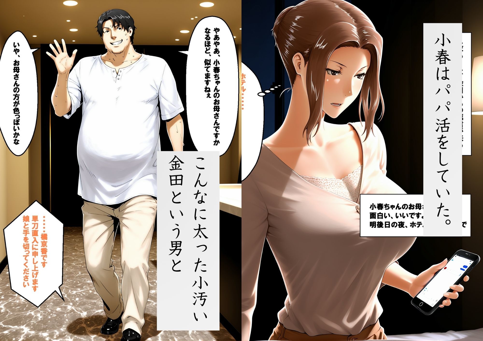 愛娘のために堕ちた母卑劣な男に犯●れ続けた夜 - サンプル画像 3