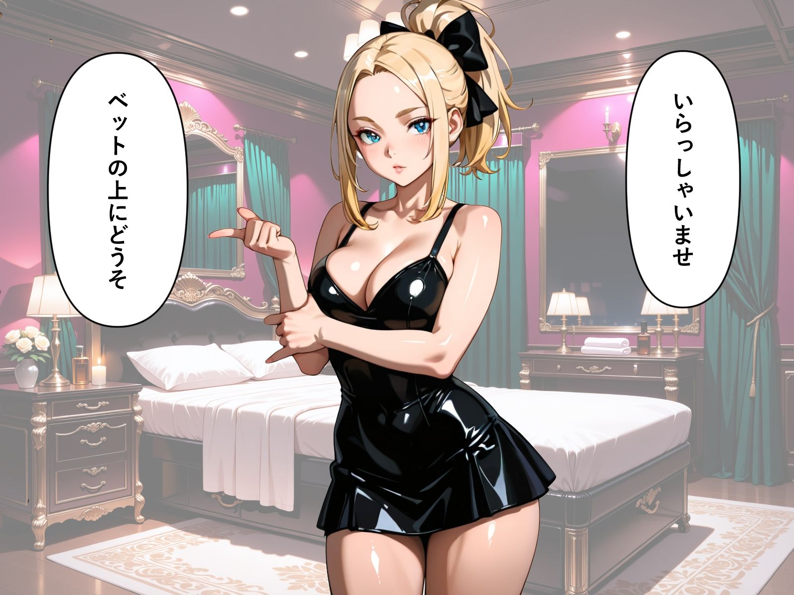 女体化おじさん部長、エステで快感教え込まれ連続絶頂 - サンプル画像 3