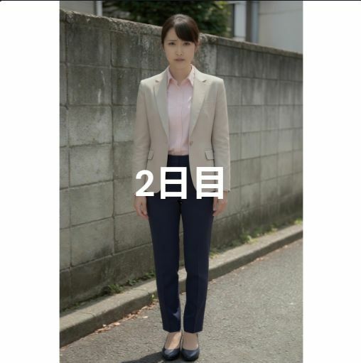 仕事中の無防備OL しゃがみパンチラが弱みになり…6日連続で今日のパンツ見せてもらいました - サンプル画像 2
