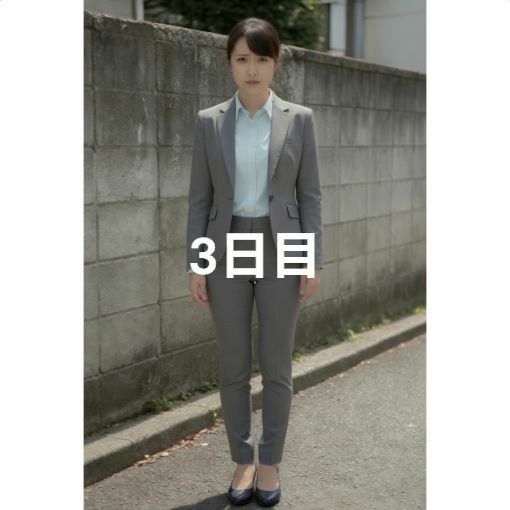 仕事中の無防備OL しゃがみパンチラが弱みになり…6日連続で今日のパンツ見せてもらいました - サンプル画像 3