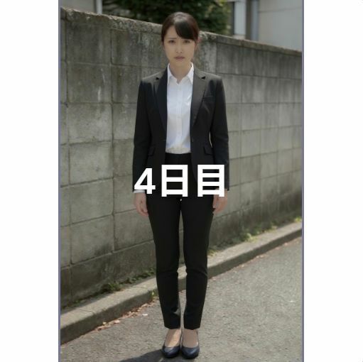 仕事中の無防備OL しゃがみパンチラが弱みになり…6日連続で今日のパンツ見せてもらいました - サンプル画像 4