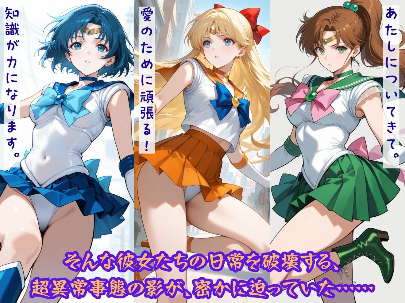 異種姦ヒロイン凌●〜セーラーム●ン編〜 - サンプル画像 2