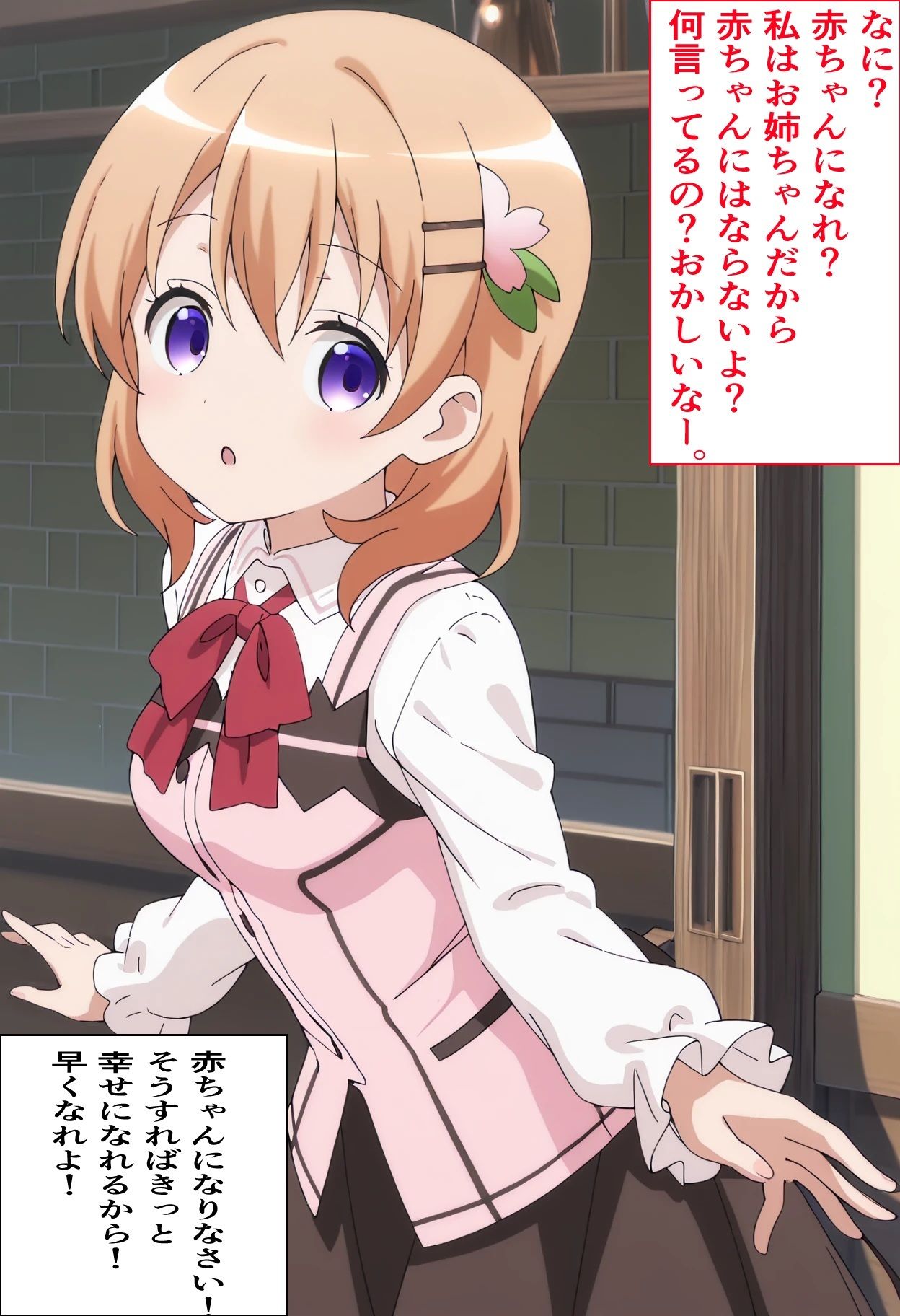 R-18アニメ美少女おむつおもらしAIイラスト集その1からその5総集編おまけ付き - サンプル画像 3