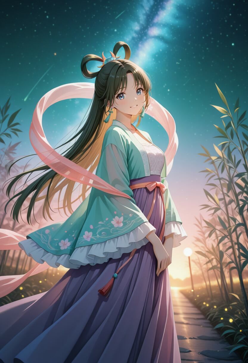 社会人コスプレイヤーの秘密ラブホ撮影会 織姫編 - サンプル画像 1