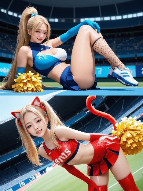 俺たちのいいなりチアガール - サンプル画像 2