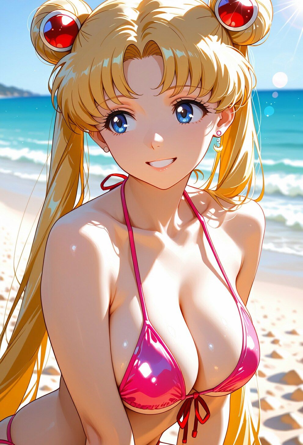 終わりなき快楽責め-晒された本能と止まらない絶頂 〜月〇う〇ぎ編〜 - サンプル画像 1