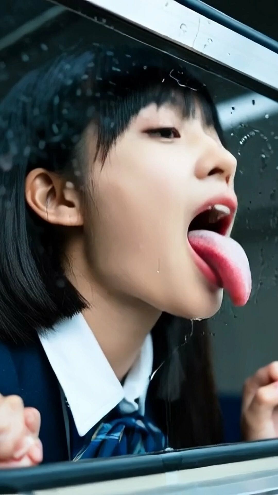 舌フェチ11 AI 電車女子2 - サンプル画像 7