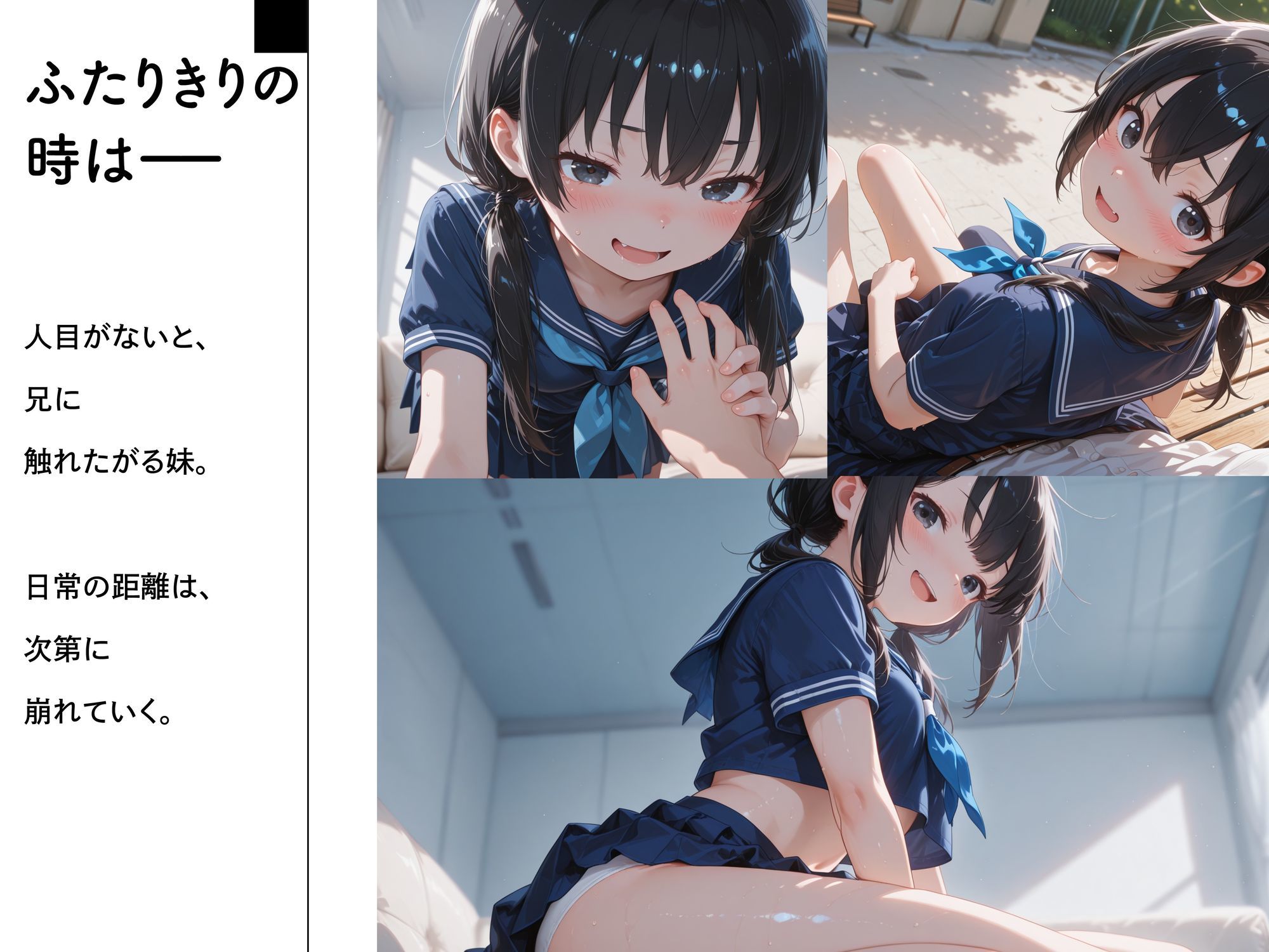 優等生妹は、家では兄を離してくれない - サンプル画像 4