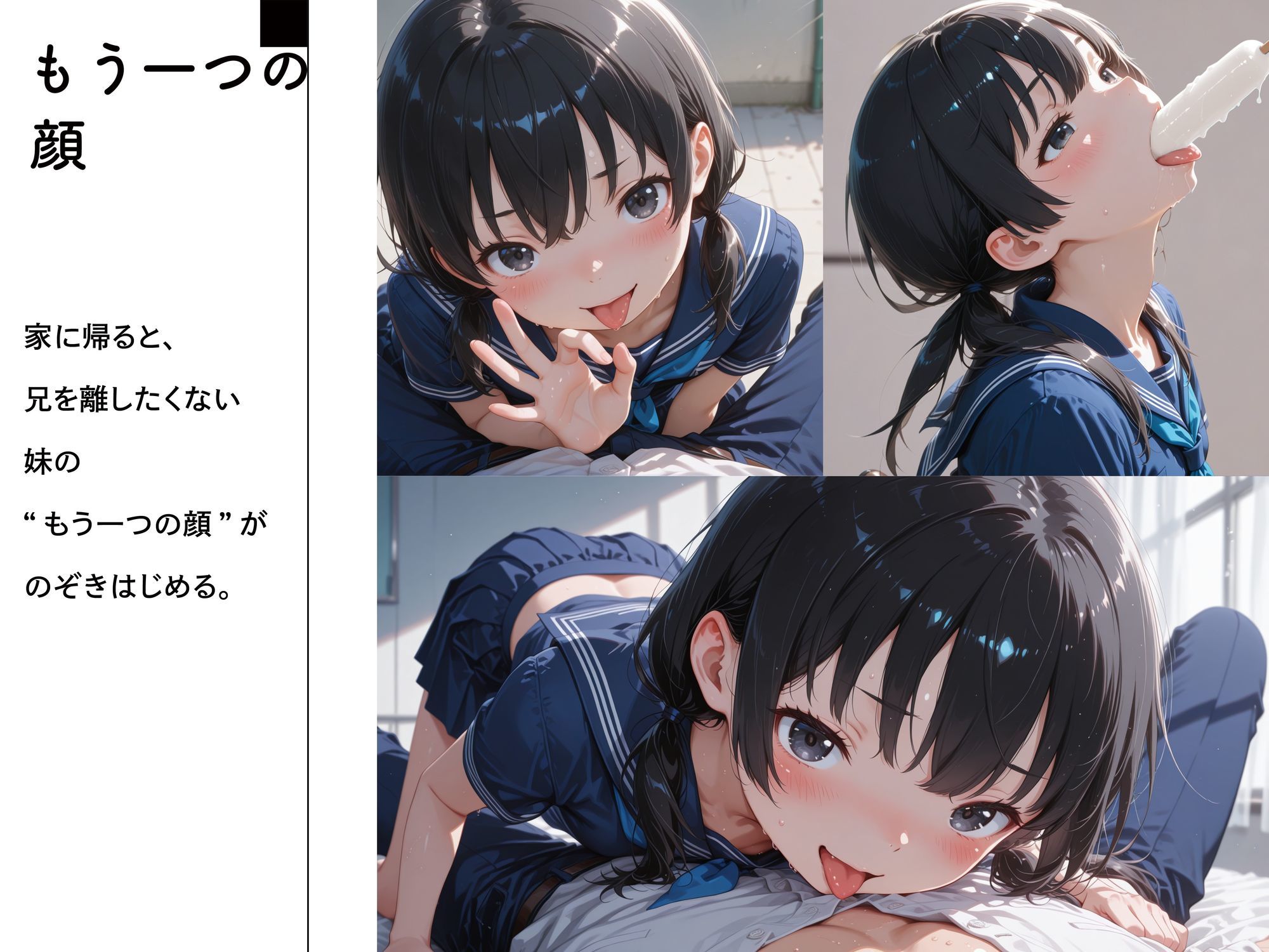 優等生妹は、家では兄を離してくれない - サンプル画像 5