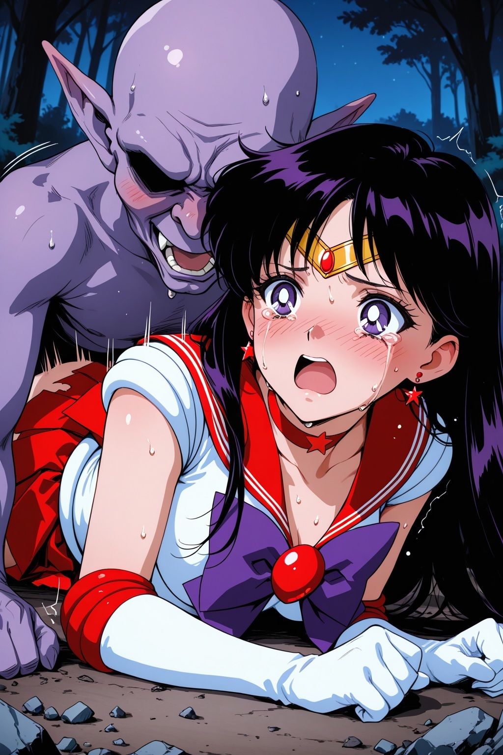 淫魔VSセーラー戦士〜S.マーズの敗北〜 - サンプル画像 4