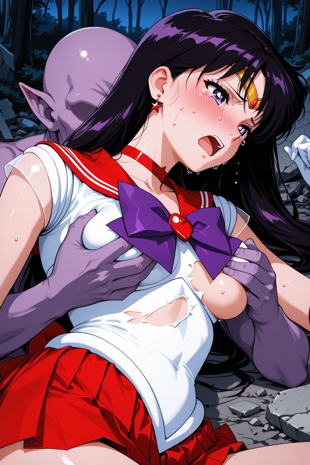 淫魔VSセーラー戦士〜S.マーズの敗北〜 - サンプル画像 7