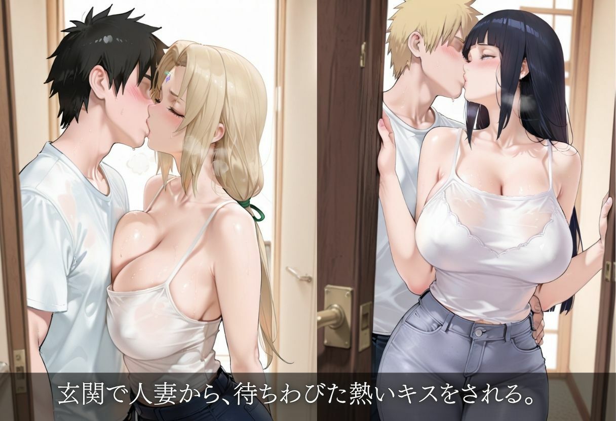 爆乳人妻パイズリ＆母乳フェラ - サンプル画像 2