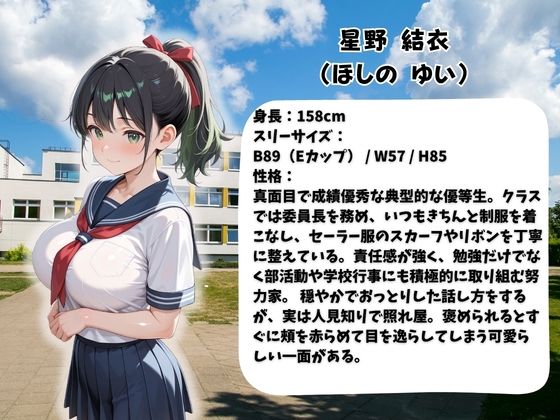 嫌われ者のキモオジ教師は生徒を呼び出してこっそり○しています  被害者11人目 優等生ゆい - サンプル画像 1