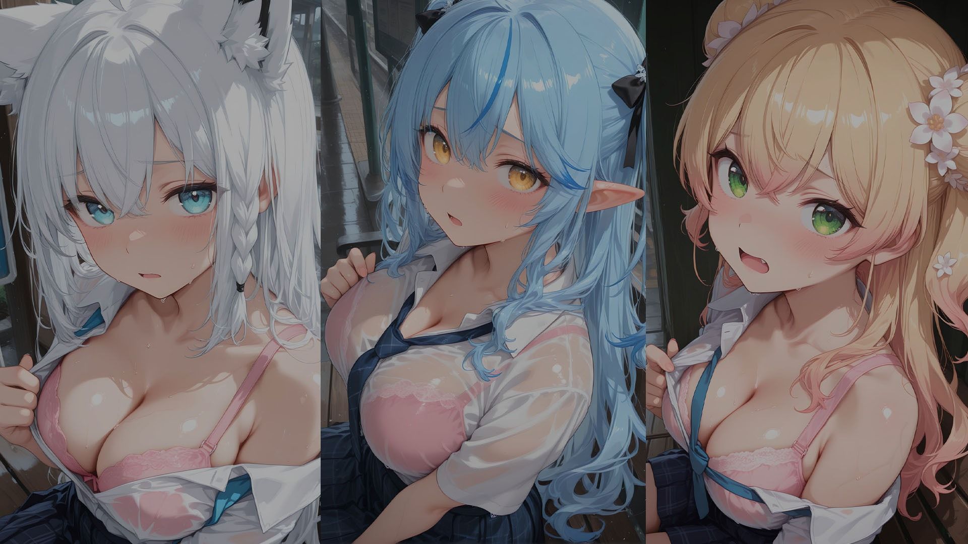 あの子はアイドル〜真夏の通り雨編・制服ver 〜  （ホ●ライブ バージョン ） - サンプル画像 3
