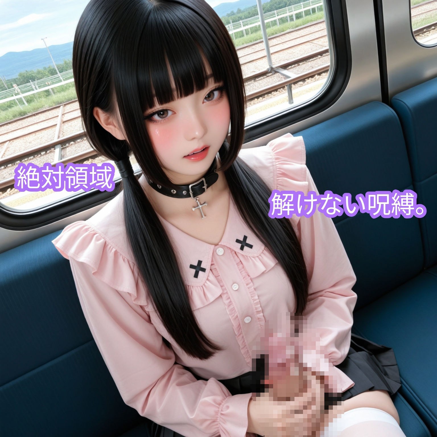 【白ニーハイ】地雷系女子の叡智な1日【実写系】 - サンプル画像 3