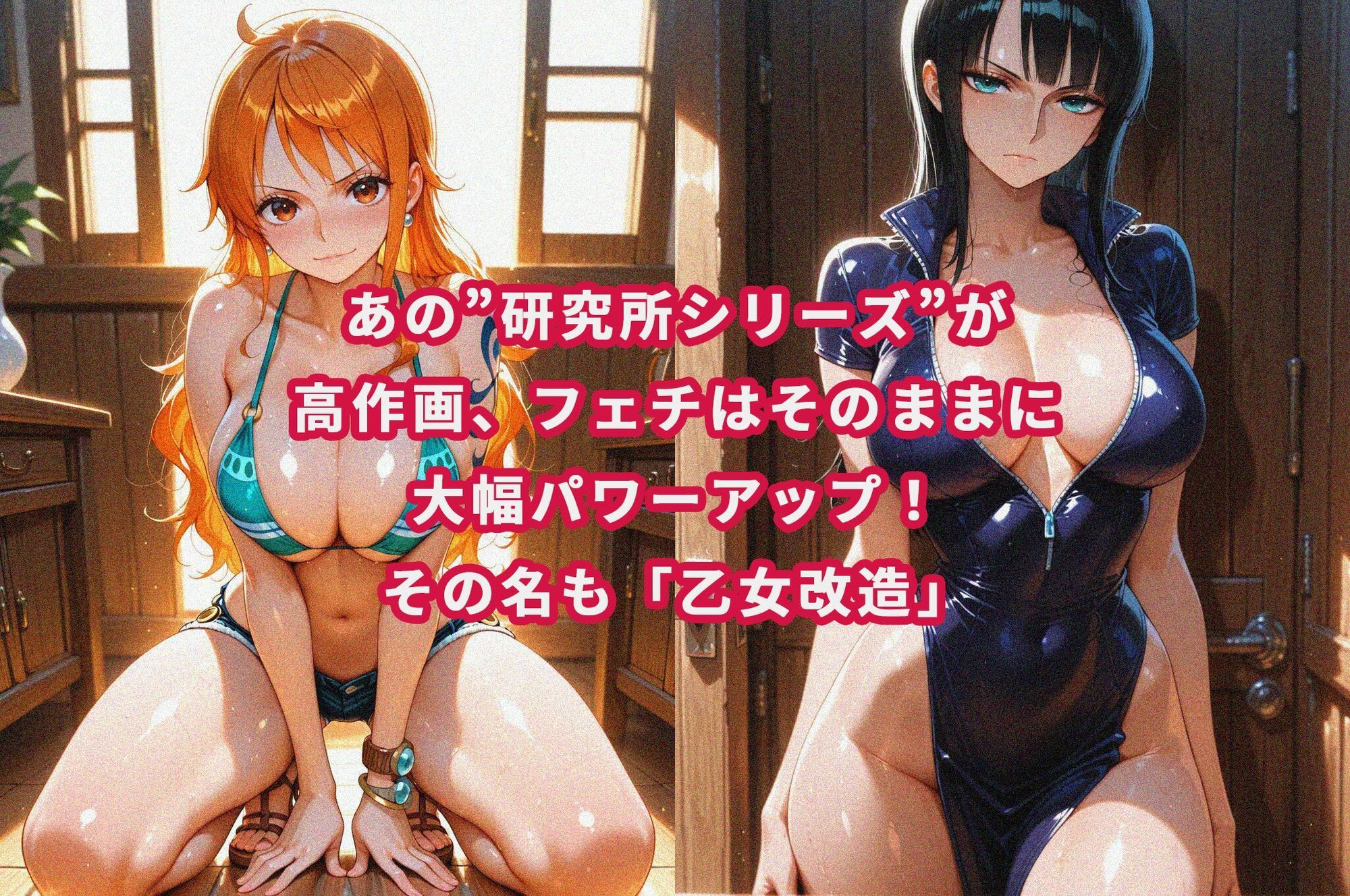 【乙女改造】ナ〇×ロビ〇 - サンプル画像 2