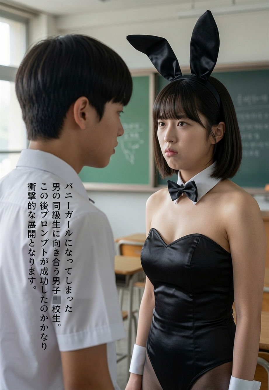 【衝撃！】バニーガールにされていく男たち  画集 - サンプル画像 8