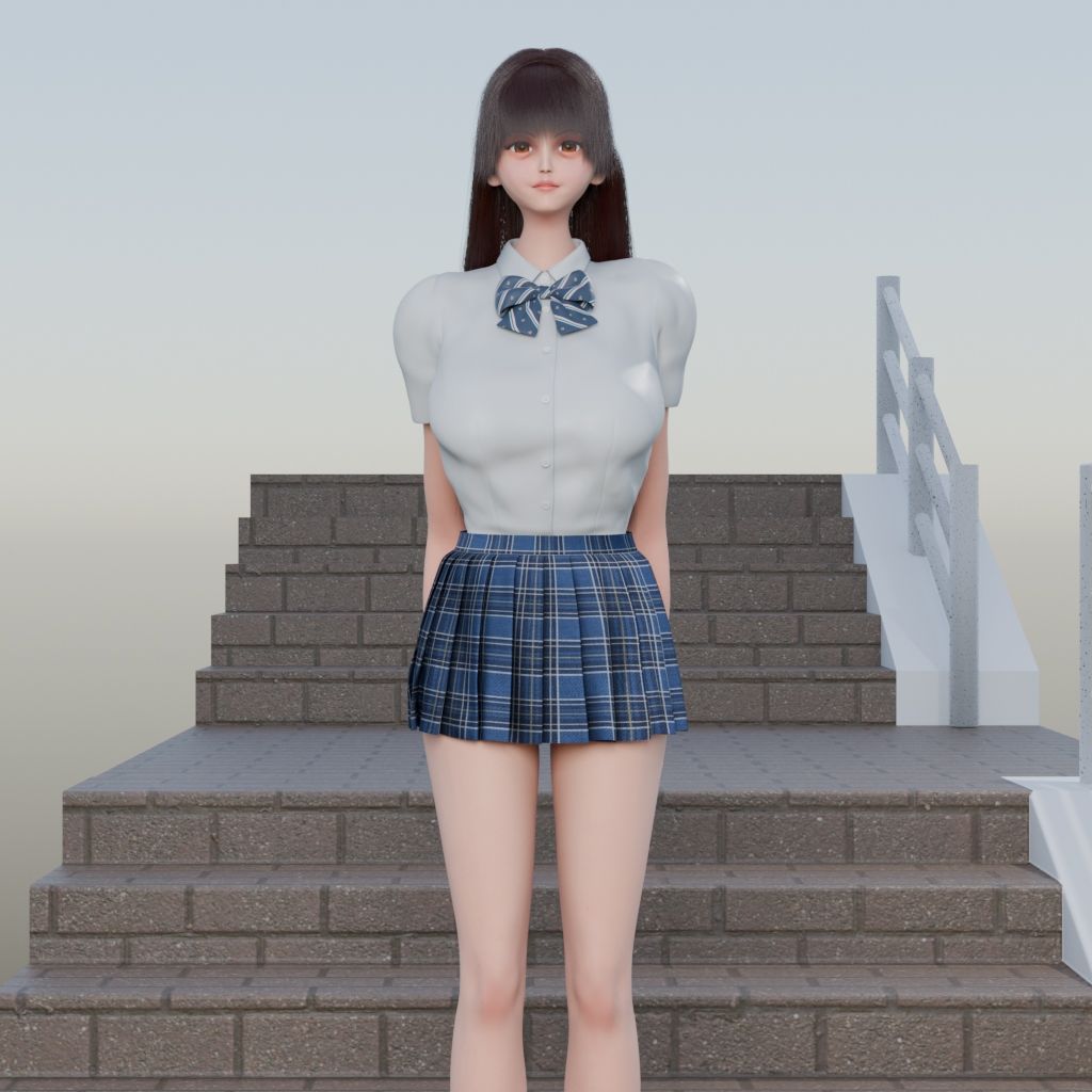 3D VR-CG（静止画）集 〜キミをみつめるだけの目になりたい〜【4K高画質 / VR専用10枚】 - サンプル画像 2