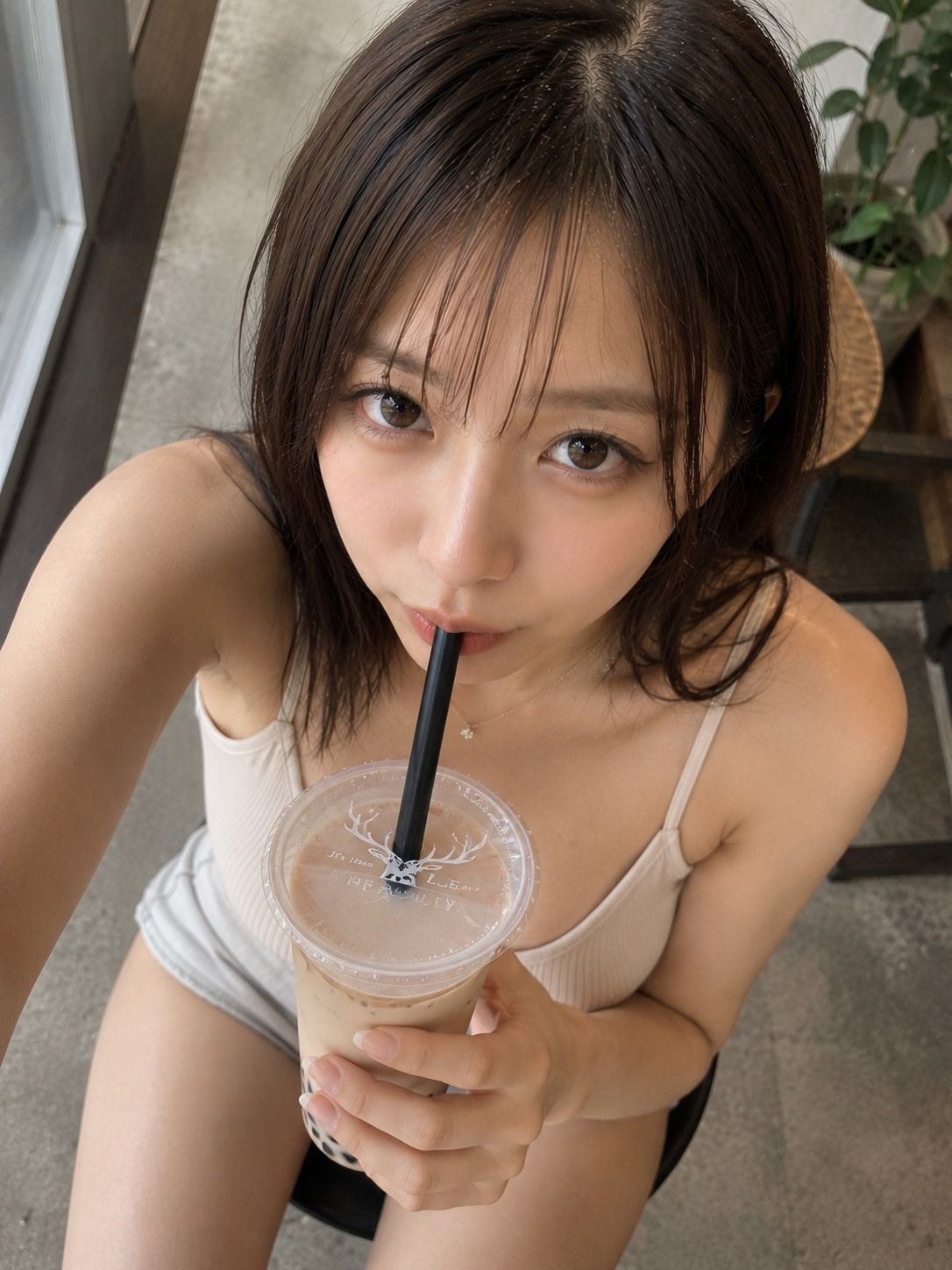 ごくり。飲む美女 / Gokuri: Drinking Beauties - サンプル画像 3