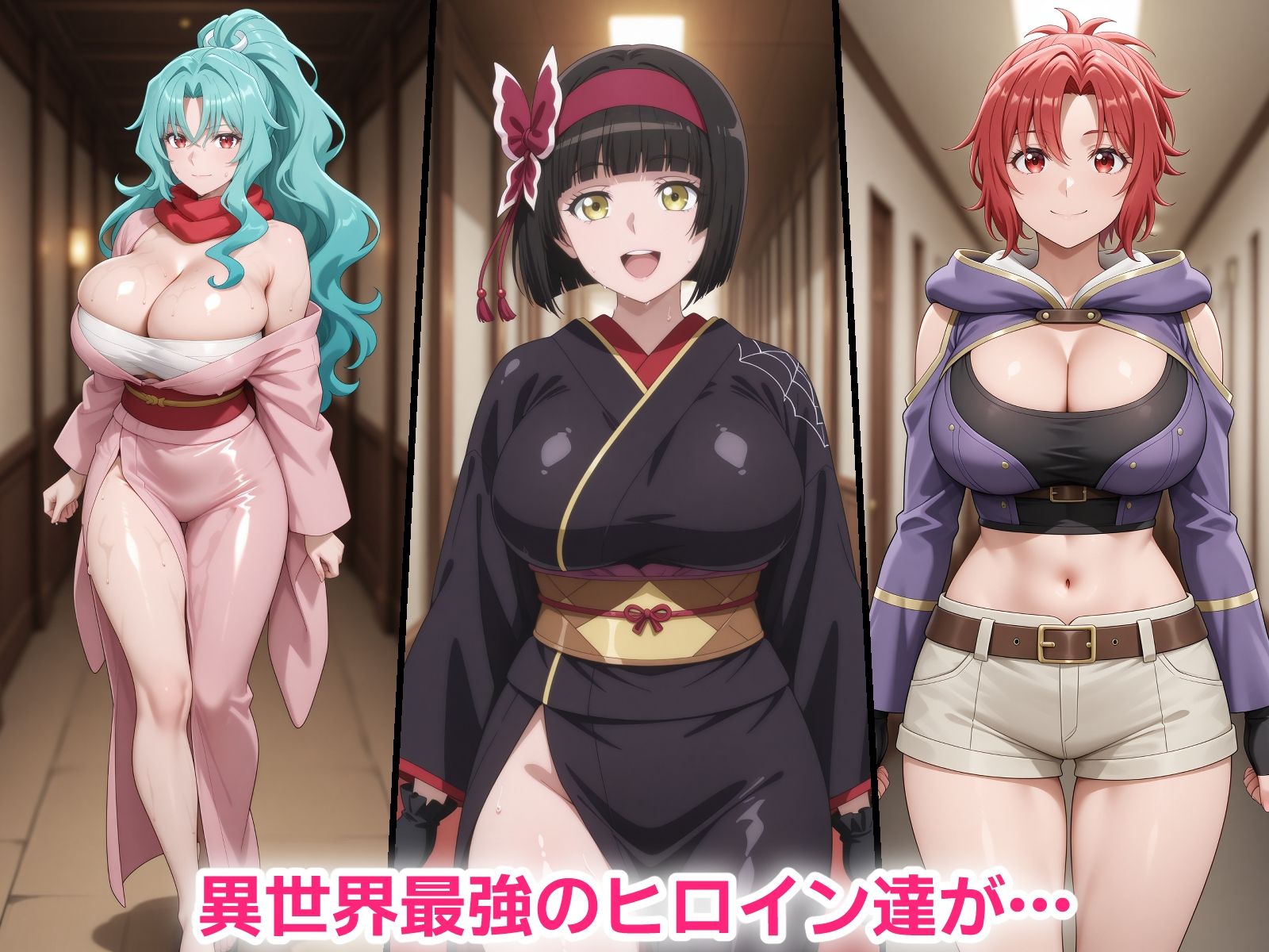 催●おじさんに寝取られる！異世界のヒロインたち〜全員メス堕ち・孕ませ〜 - サンプル画像 1
