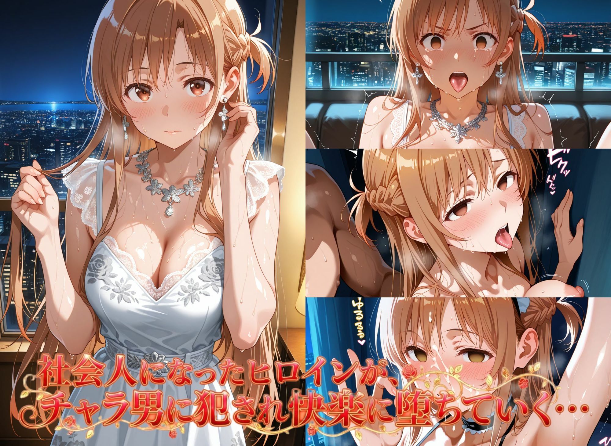 純粋だった彼女の変わり果てた姿  結城明〇奈編 - サンプル画像 2
