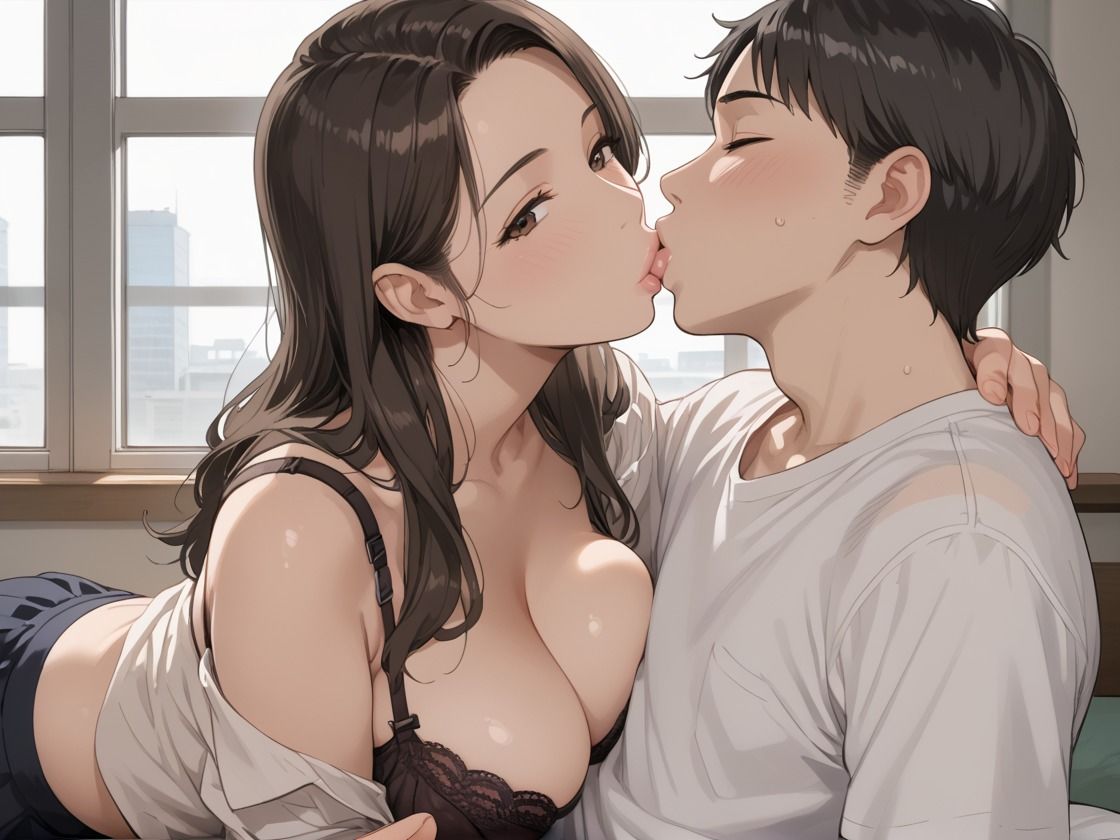 出張でうちに泊まる叔母と生中出し - サンプル画像 10