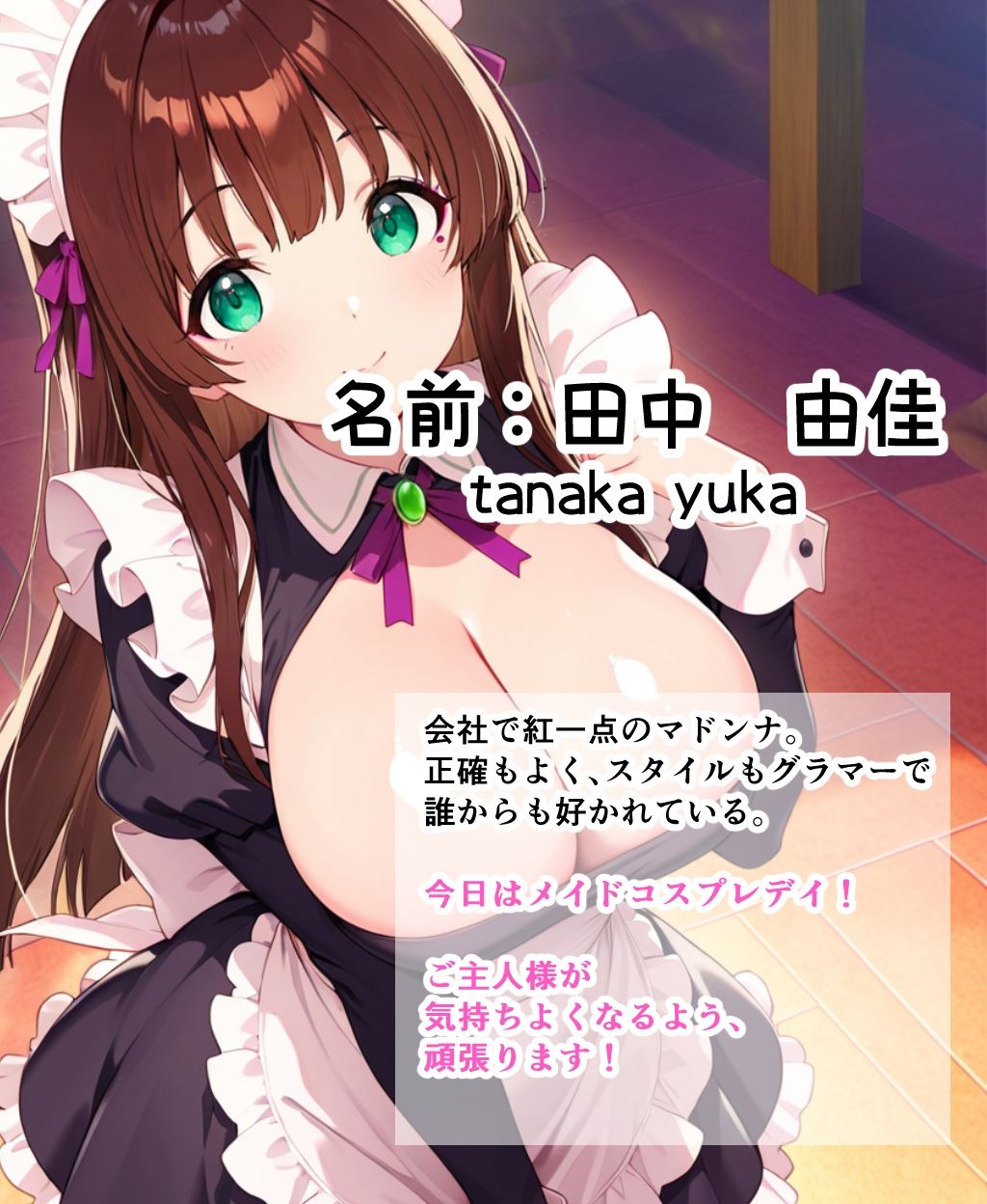 メイドプレイをしたら命令されて中出しH - サンプル画像 8