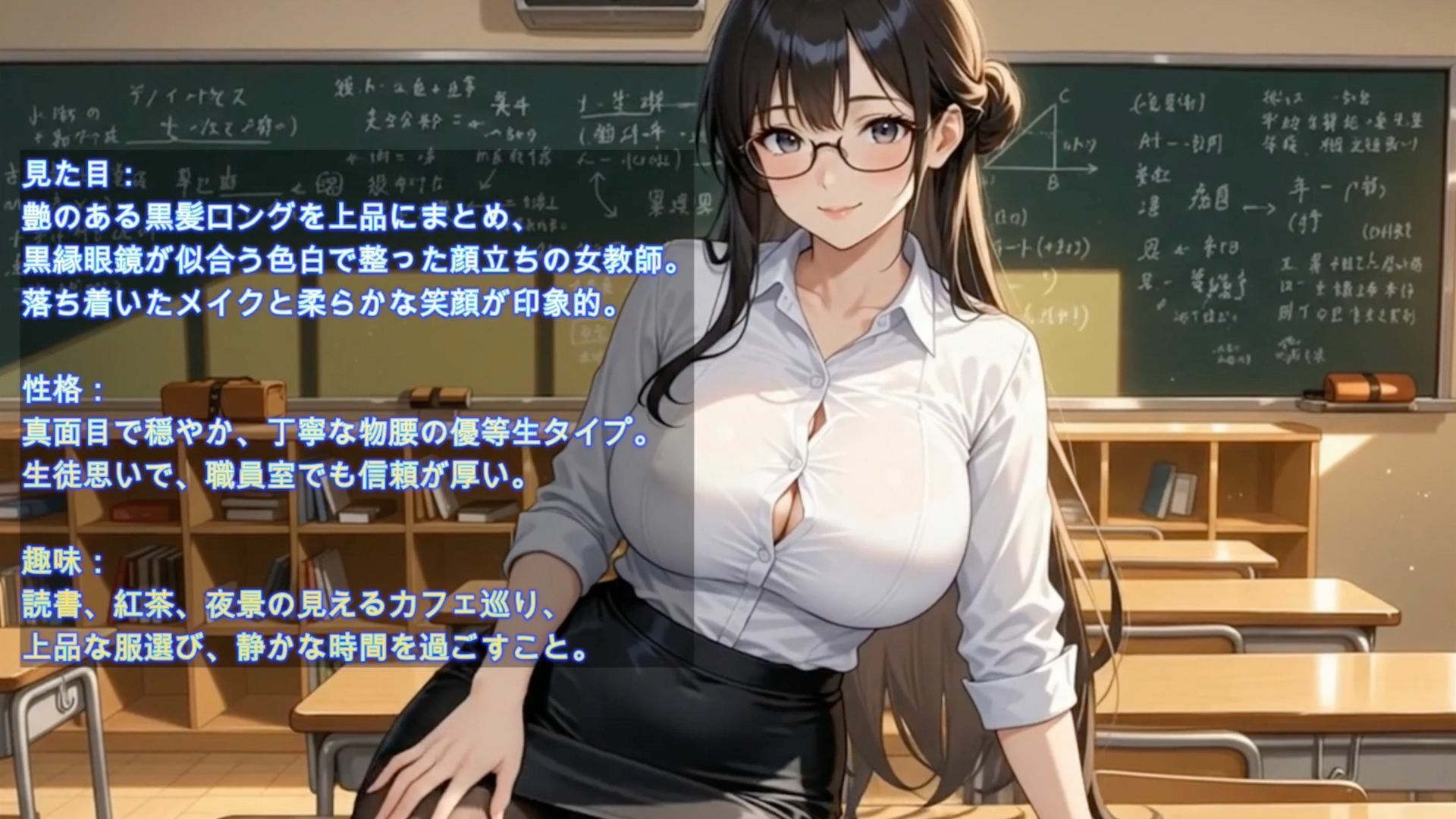 放課後の禁断ダブル個別指導 〜爆乳女教師たちの甘い誘惑〜 - サンプル画像 1