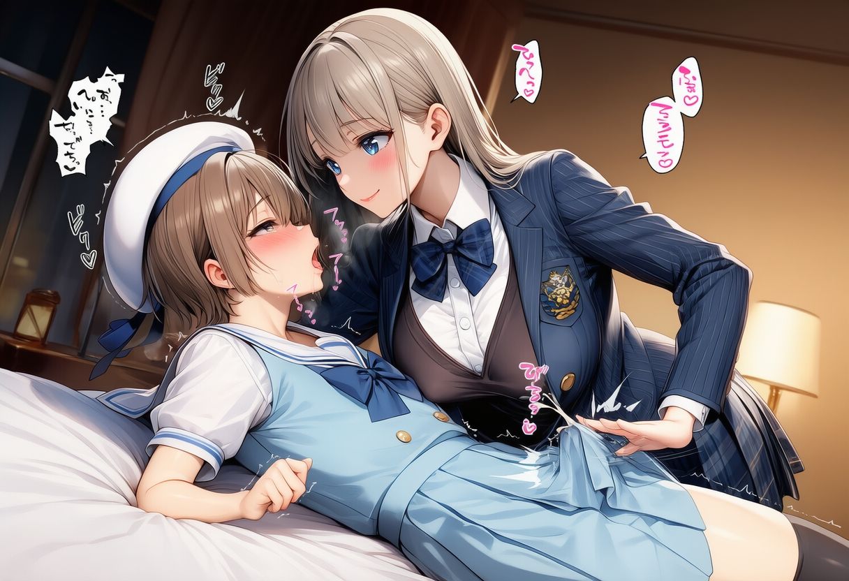 甘えっこ男の娘 〜JKお姉様〜 - サンプル画像 8