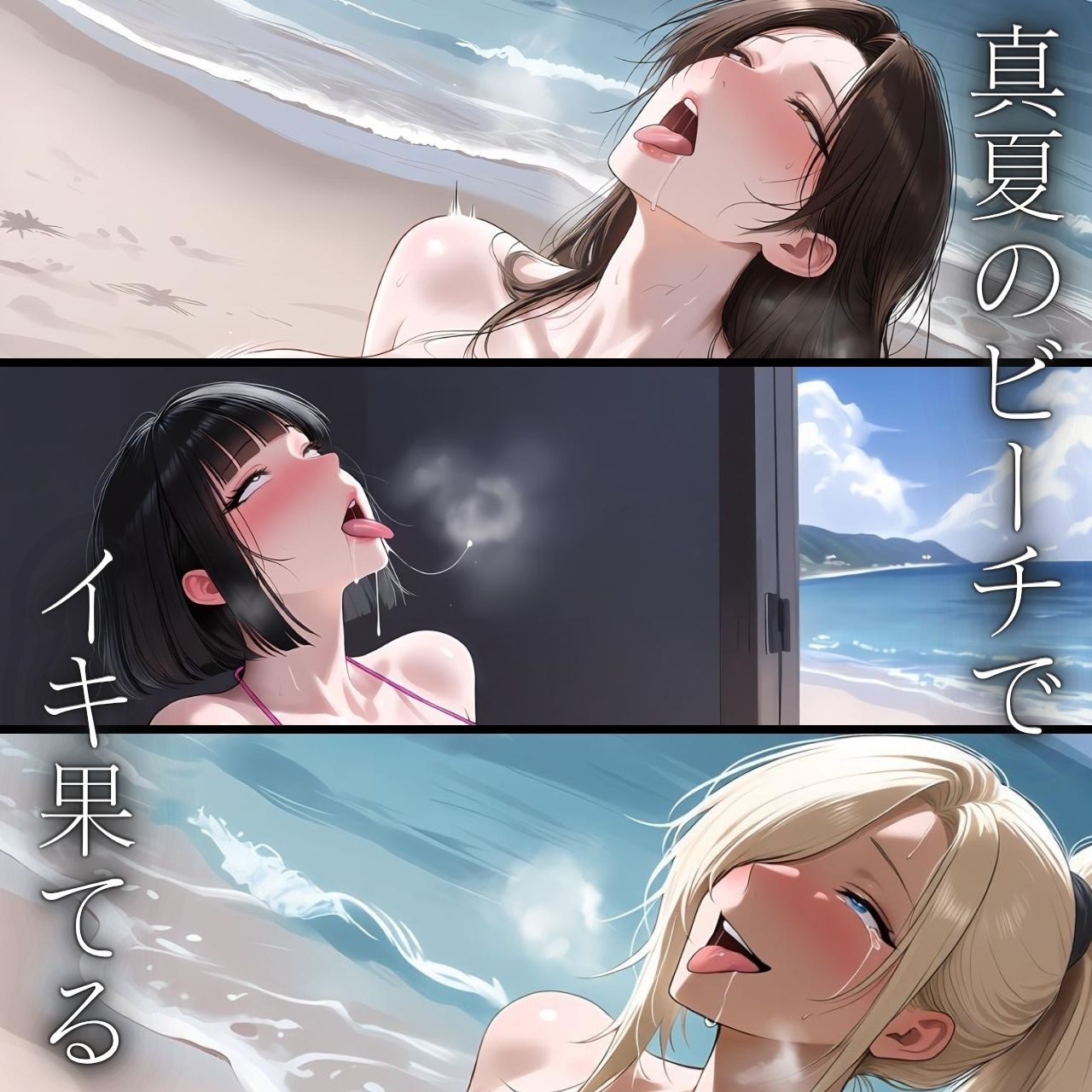 エロビキニ 爆乳シンママ3選 - サンプル画像 9