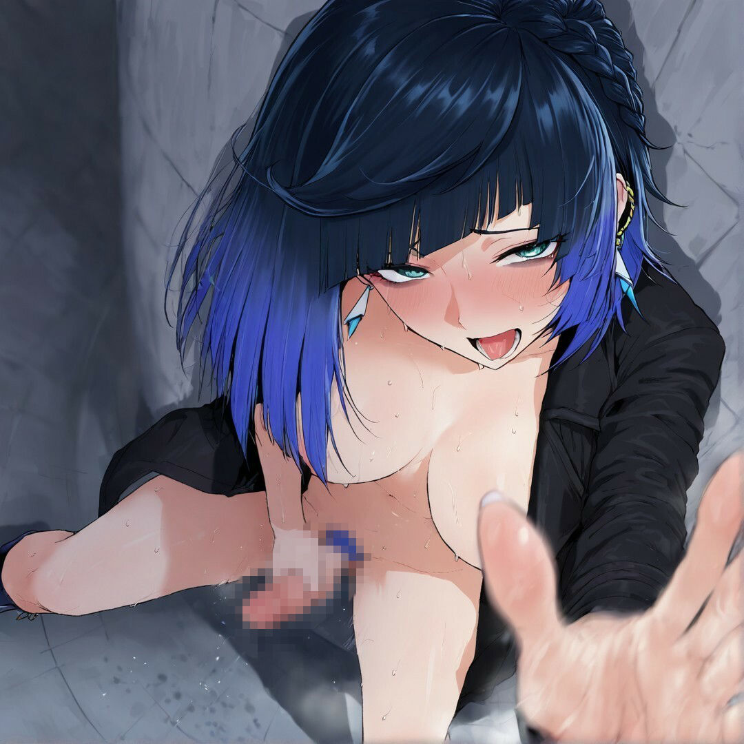 ふたなり夜蘭 朝まで露出徘徊 - サンプル画像 2