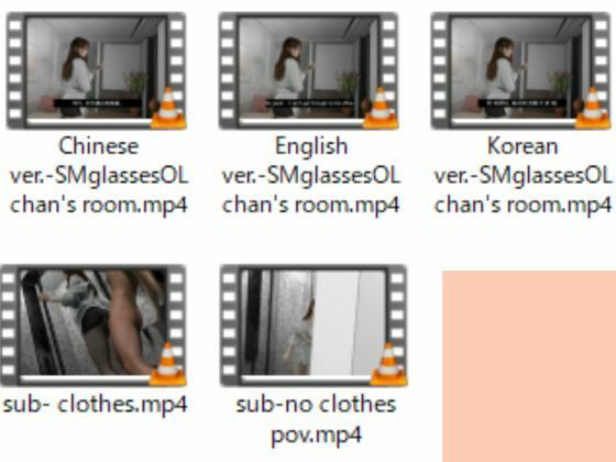 3languagesPack.English＆Korean＆Chinese［R-18 Video Created by an Active Office Lady］ Sex Tour in the Room of a Real-Life Glasses-Wearing Office Lady - サンプル画像 1
