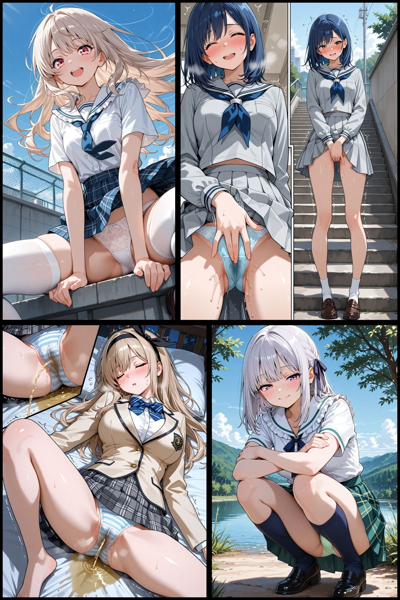 下着見聞録 女学院編1 - サンプル画像 3