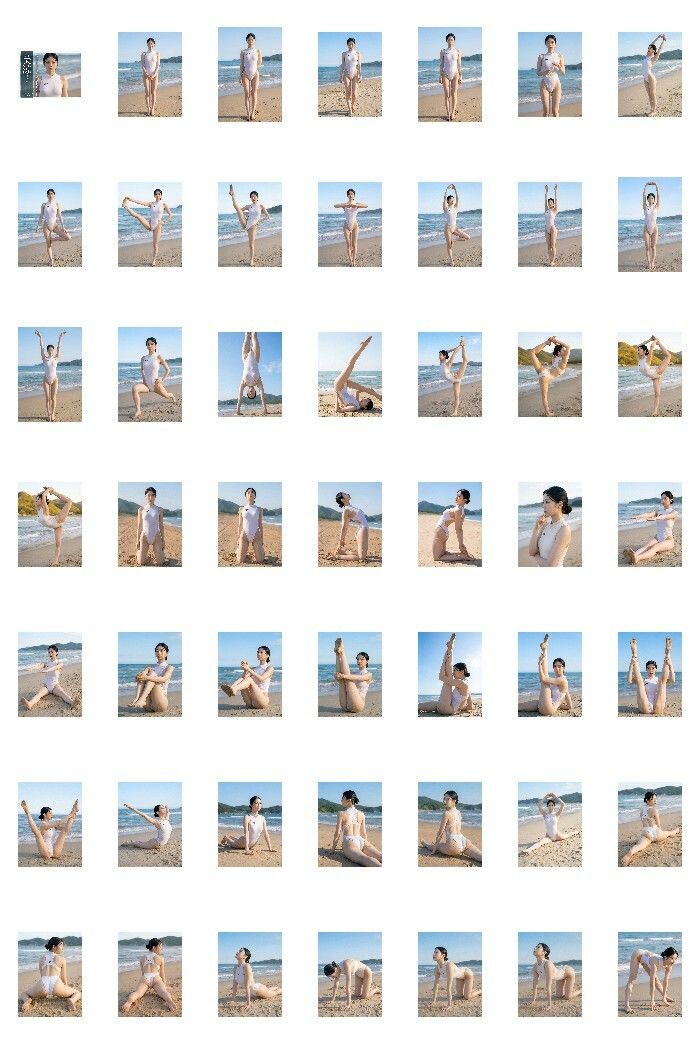 【AI生成】写真集No.001 ピラティスインストラクター美涼 - サンプル画像 3
