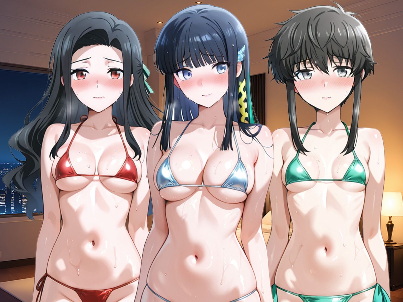ヒロイン屋敷 -魔法科○校の○等生篇- - サンプル画像 1